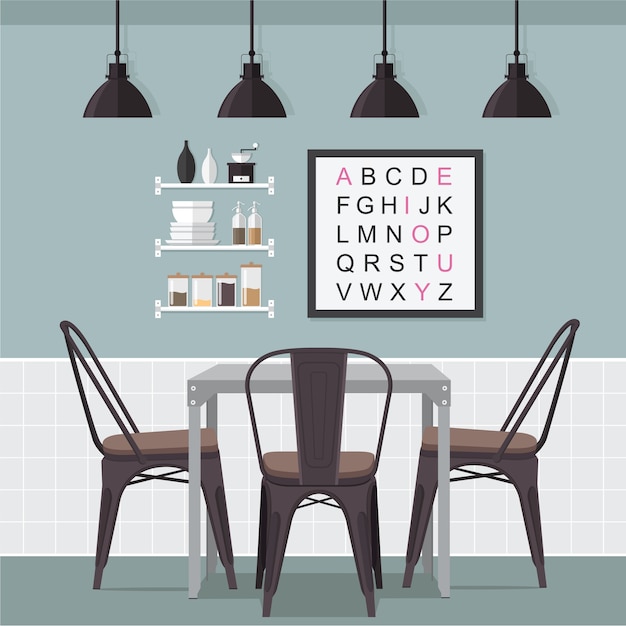 Vector dining room idea