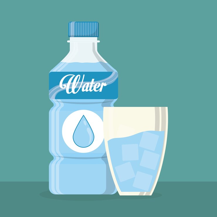 Vector dinks concept with her own glass icon design