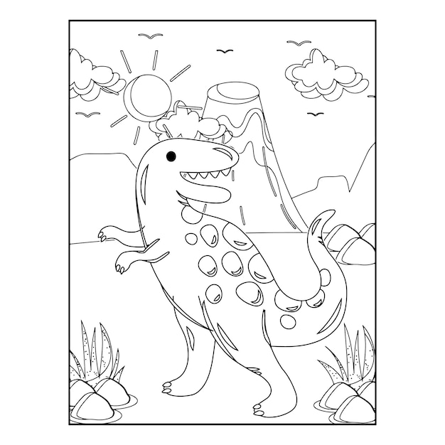 Dinosaur Coloring Pages