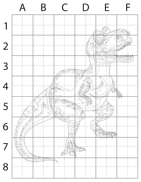 Dinosaur Drawing Page, How to Draw Dinosaurs, Learn to Draw Dinosaurs for Kids, Dinosaur Black and W