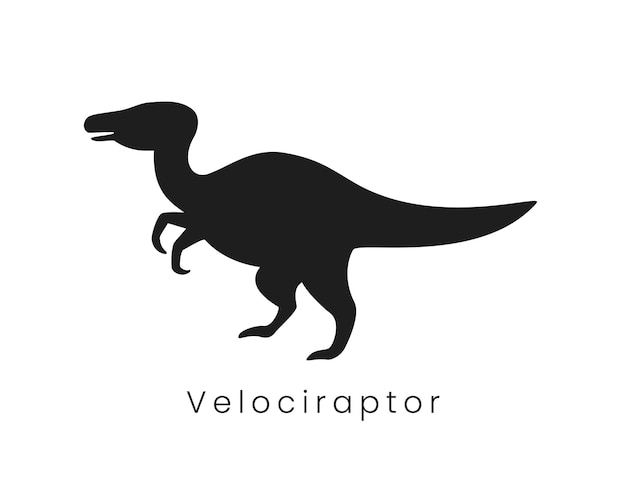 Dinosaur isolated vector Silhouettes