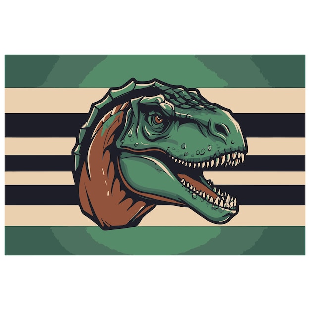 Dinosaur logo icon vector design image