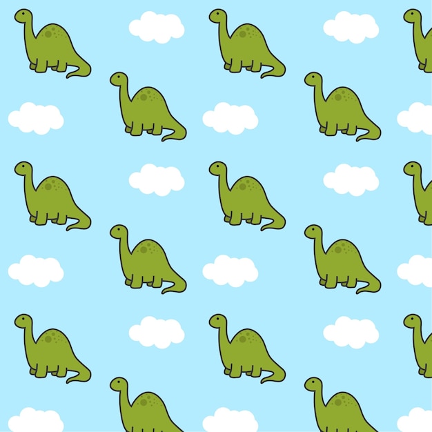 공룡 패턴