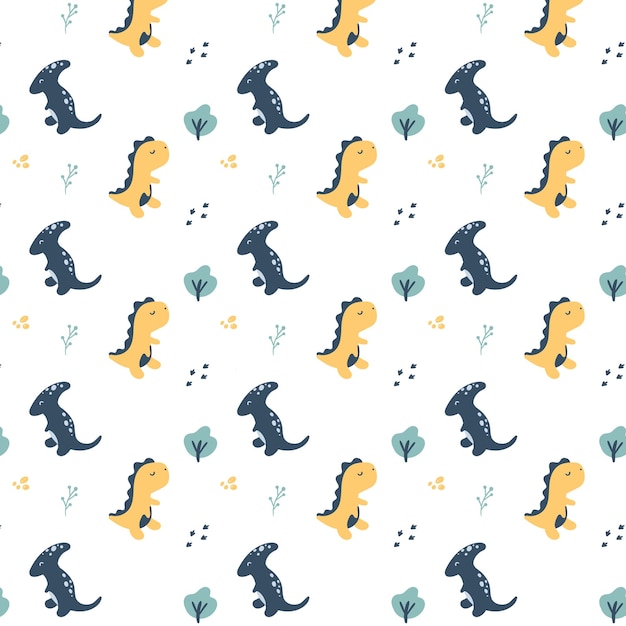 dinosaur seamless pattern