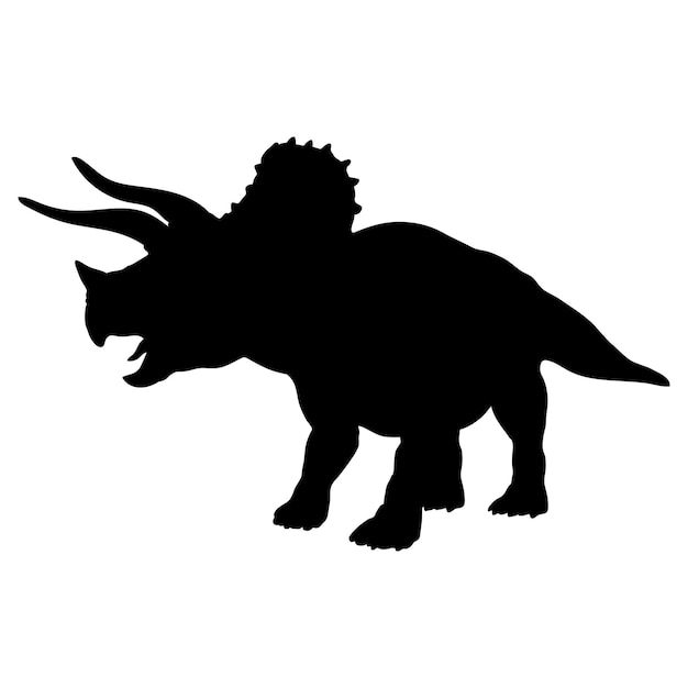 Dinosaur silhouette Dinosaur monogram vector breeds