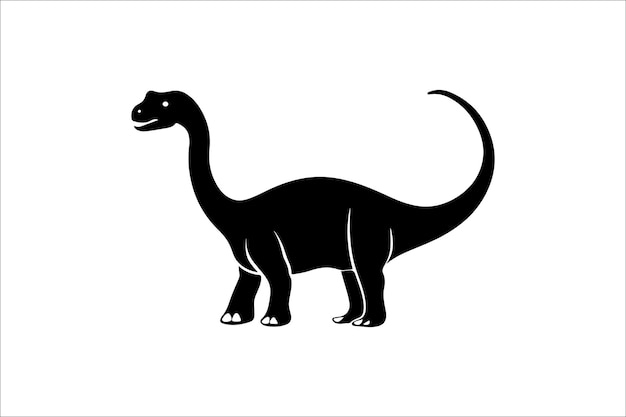 dinosaur silhouette vector bundle illustration dinosaur silhouette