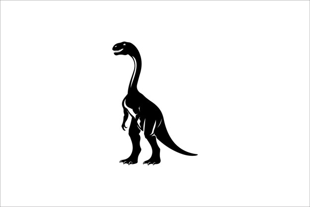 dinosaur silhouette vector bundle illustration dinosaur silhouette