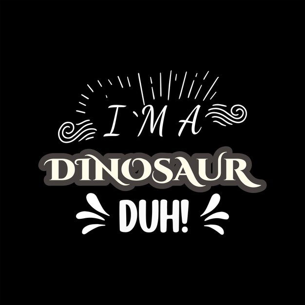 Dinosaur T-shirt Design