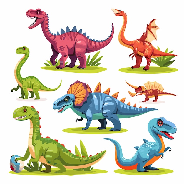 dinosaur vector illustration