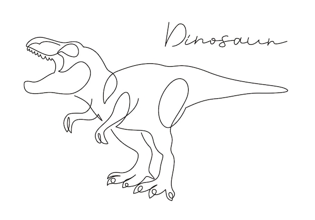 Vector dinosaur