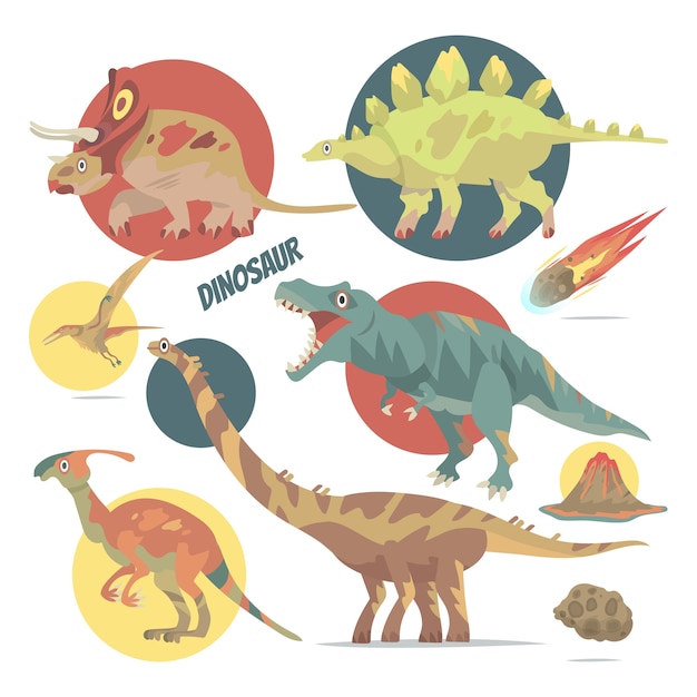 Vector dinosaur