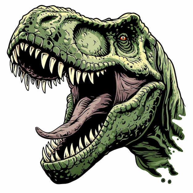 dinosaurus t-shirt vector