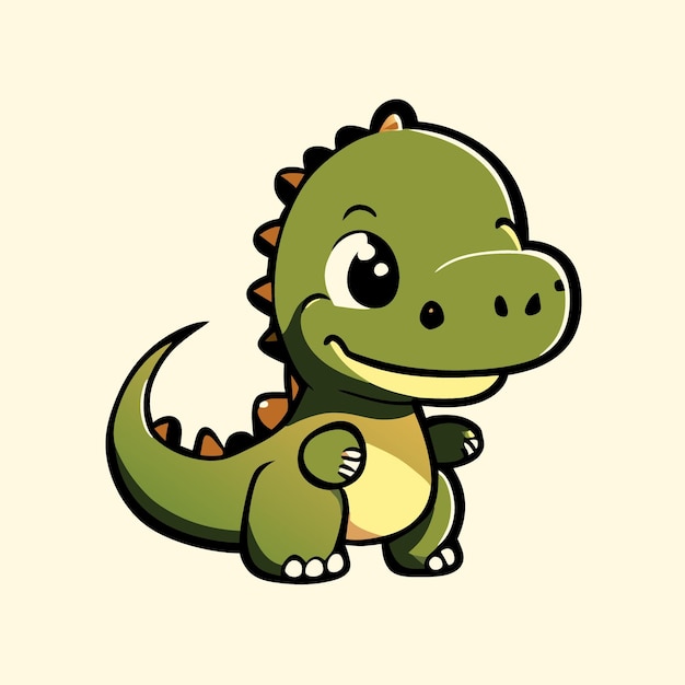 dinosaurus vector illustratie cartoon