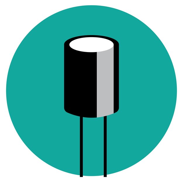 Diode icon vector illustration logo design