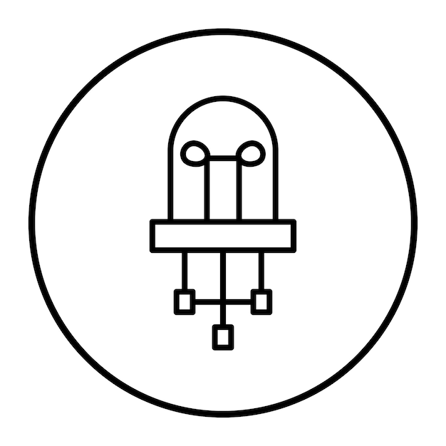 ダイオードベクトルイラストレーション