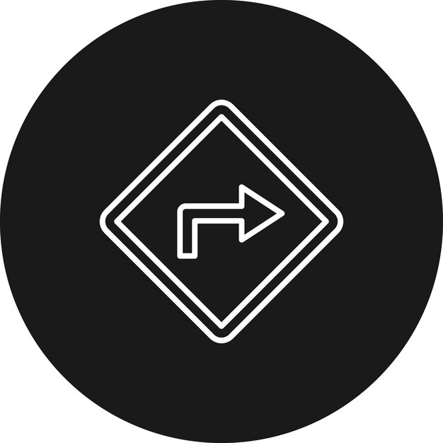 Direction vector icon Can be used for Business Startup iconset