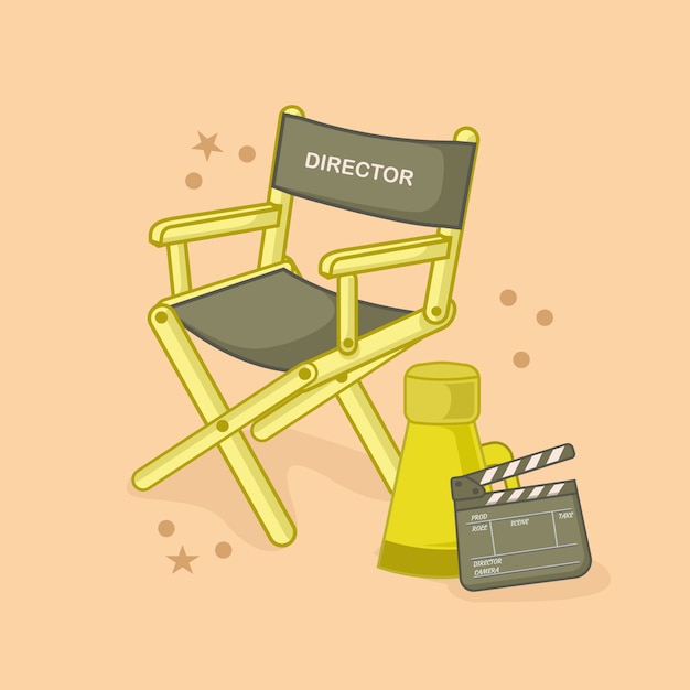 Vector director chair