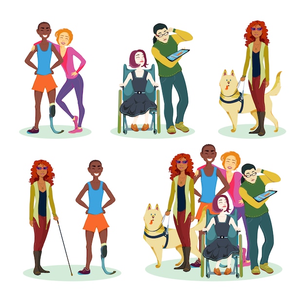 Disability character collection