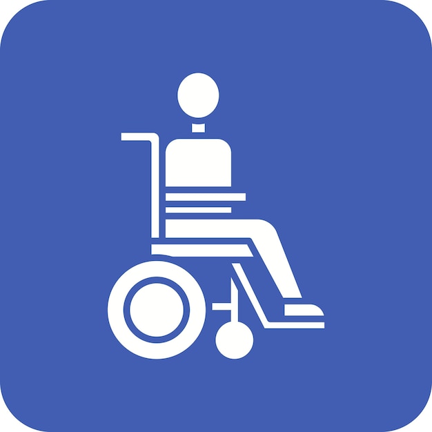 Disabled Person icon vector image Can be used for Immigration