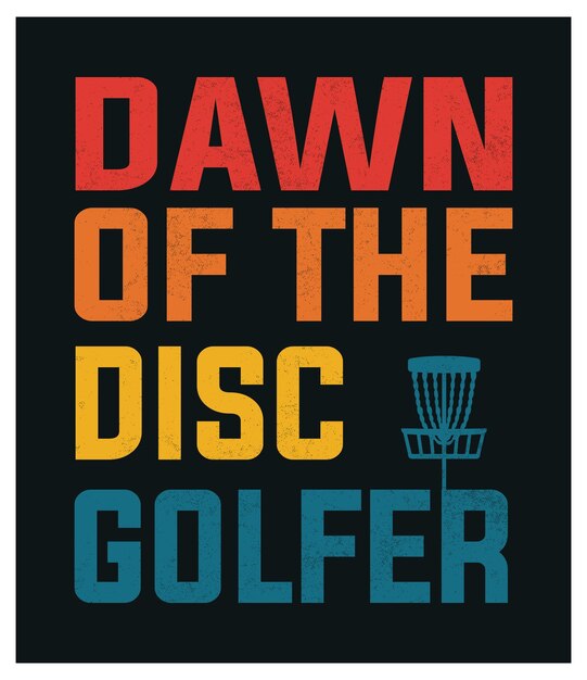 DISC GOLF Shirt Dawn Of The Disc Golfer TShirt Gift For Him Shirt Graphic Disc Golf Shirt