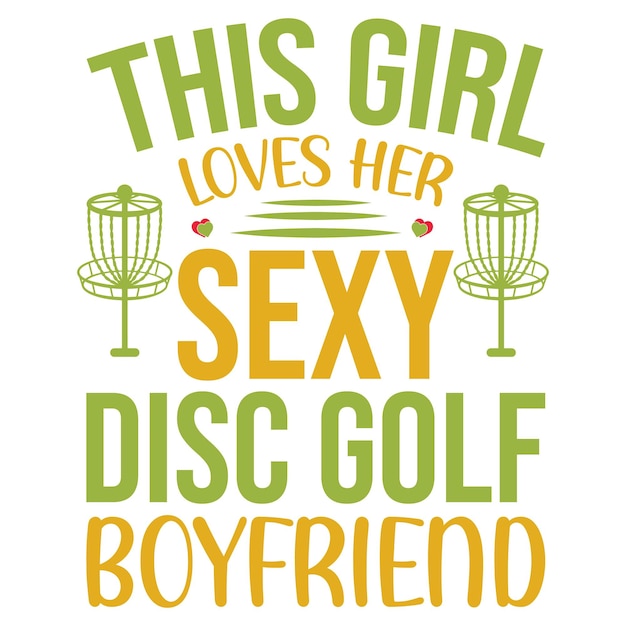 Disc Golf Svg Design