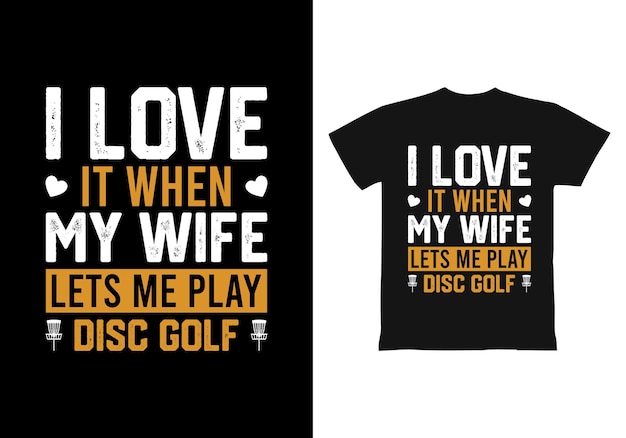 Design della maglietta da golf a disco