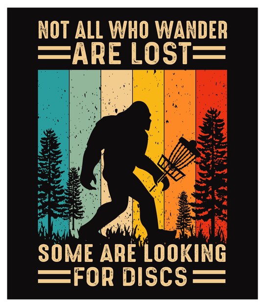 Disc Golf T-shirtontwerp