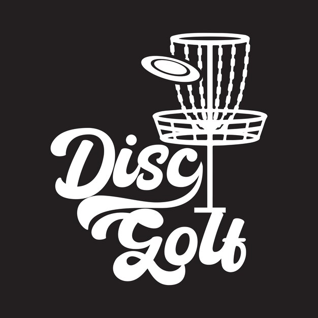 Disc golf tshirt design