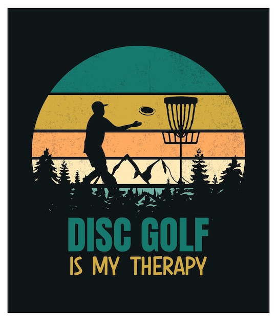 Disc golf tshirt design