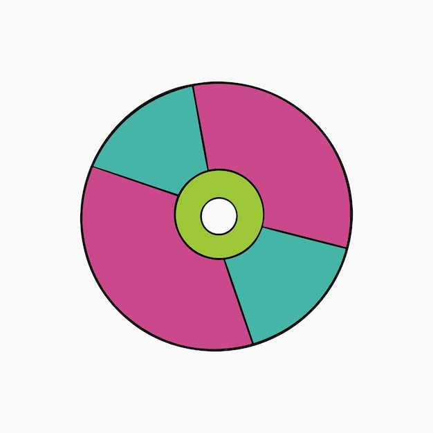 Vector disc illustration