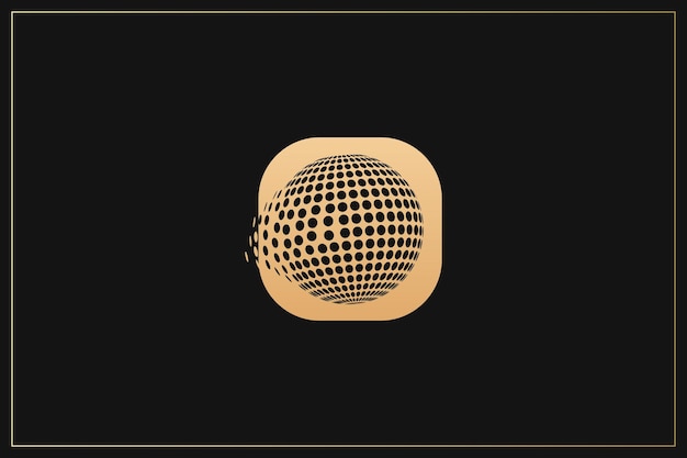a disco ball with a black and white disco ball on the bottom