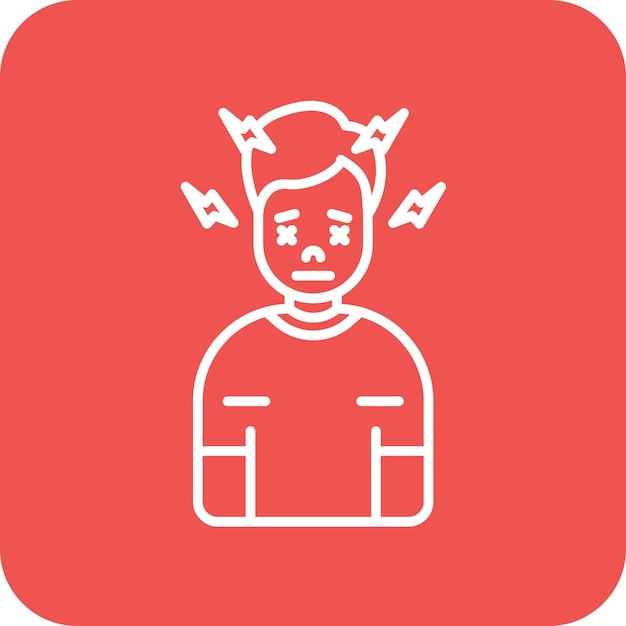 Discomfort icon vector image Can be used for Comfort