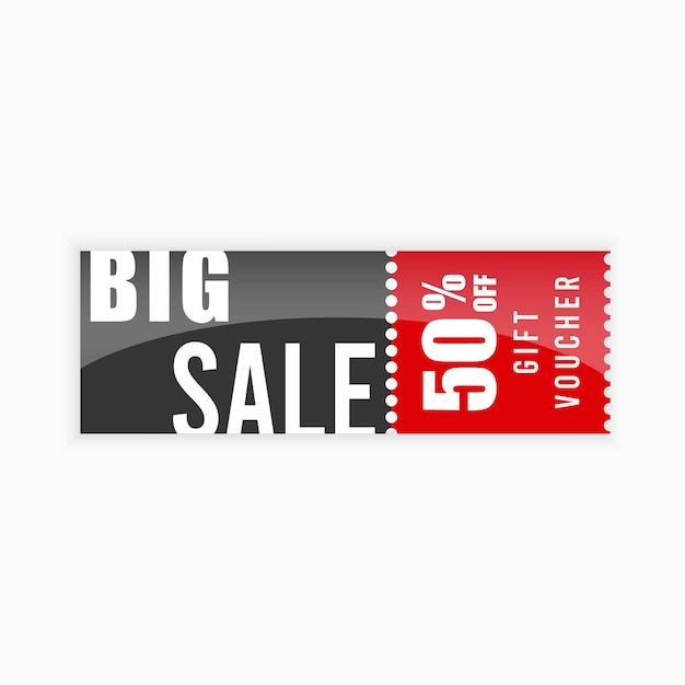 Discount coupon Big sale