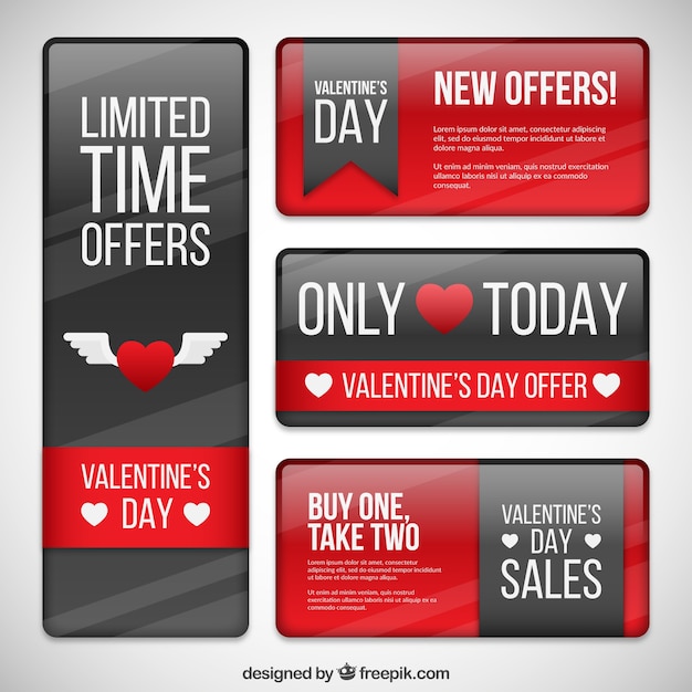 Discount coupon valentine day pack