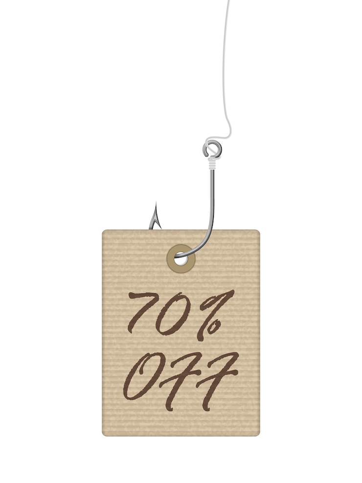 Vector discount price tag