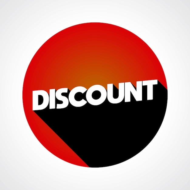 discount promo banner logo woobler