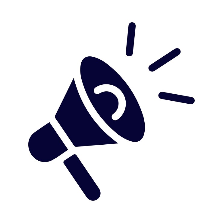 discount promotion mic megaphone icon