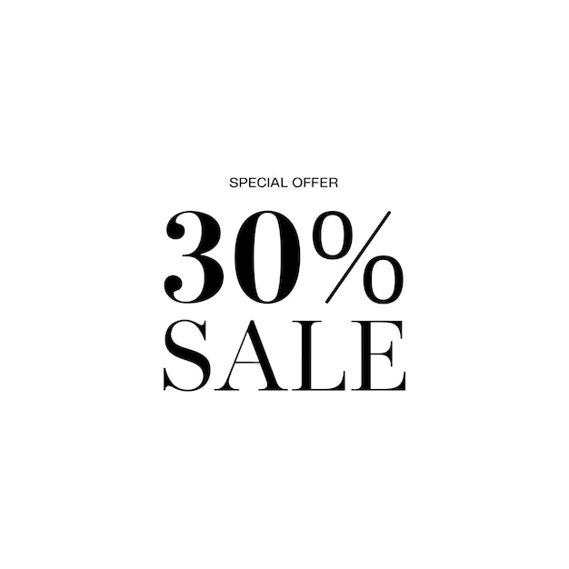 discount sale template