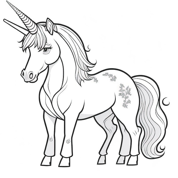 Discover the Magic of Enchanting Unicorn Coloring Pages