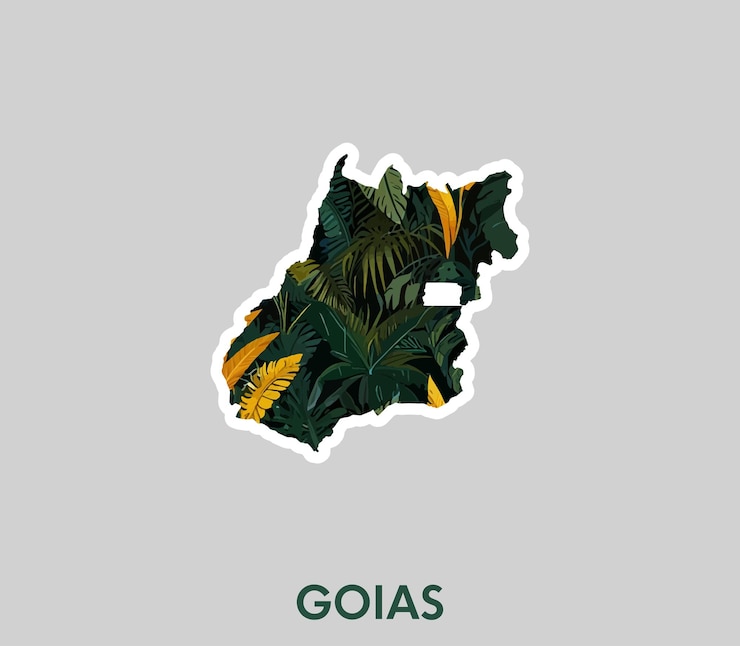 Vector discover the spirit of the gois with this stylish sticker