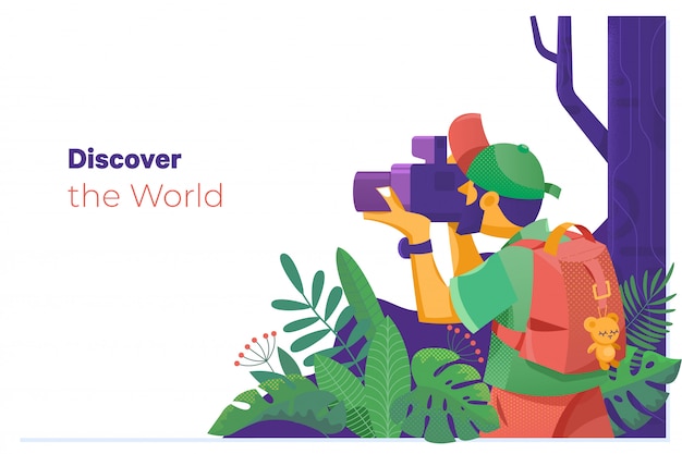 Vector discover the world
