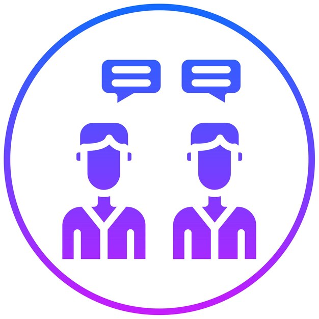 Discussion Vector Illustration