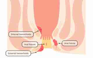 Vector diseases of the anus hemorrhoids warts cut hemorrhoids anorectal hemorrhoids