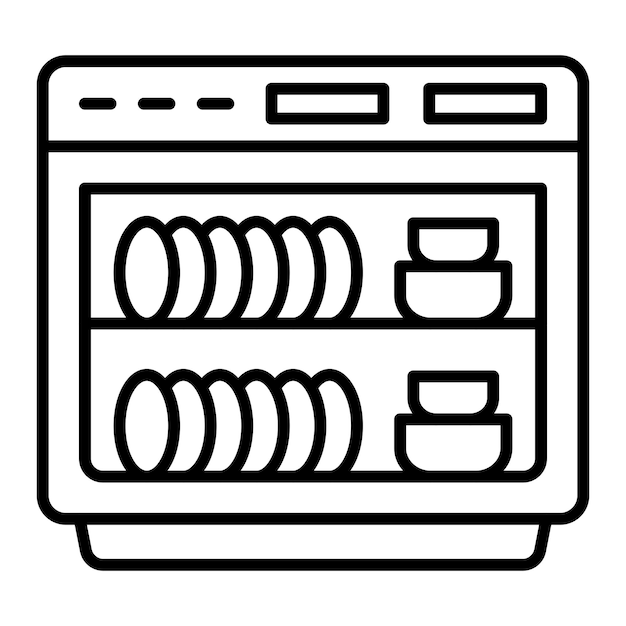 Dishwasher Icon