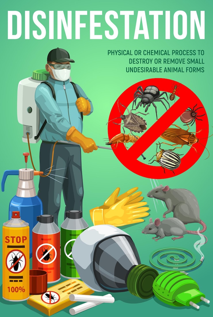 Vector disinfestation service pest control deratization