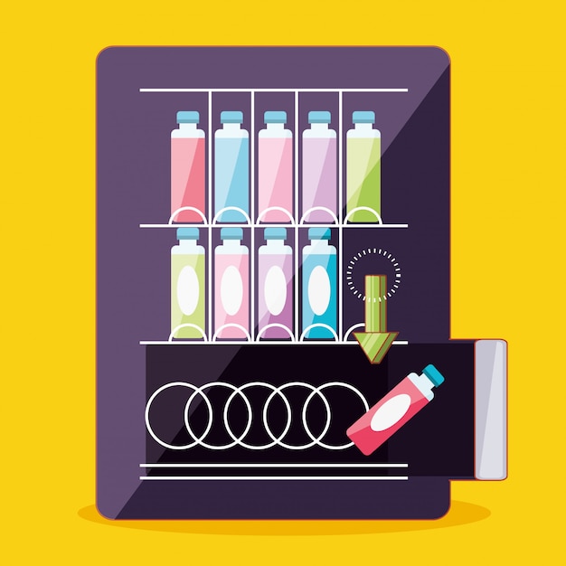 Vector dispenser of beverage machine electronic