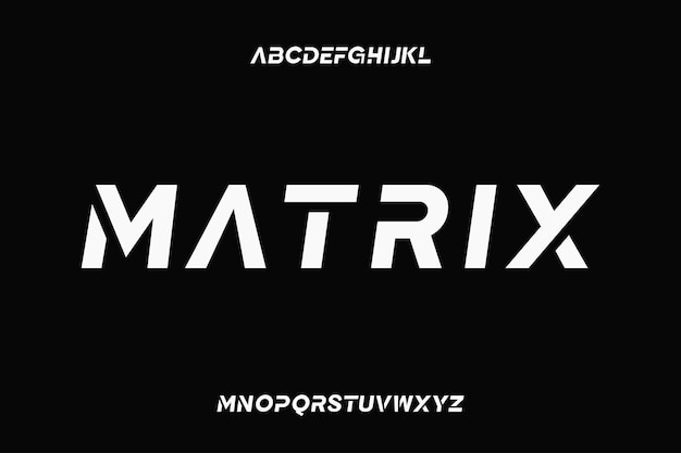 Отображение дизайна алфавита шрифта, подходящего для плаката, заголовка и креативного дизайна. Векторная иллюстрация