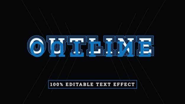 Distorted Glitch Text Effect