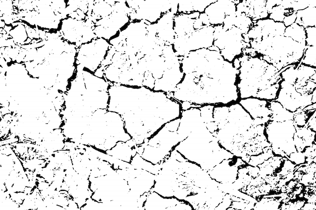 Distressed overlay texture of rough surface, dry soil, cracked ground. grunge background.