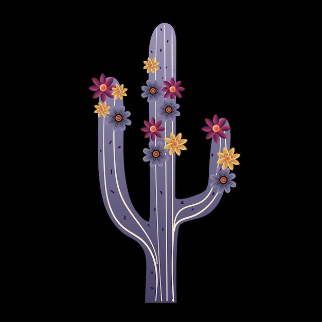 Dit cactus vector icoon